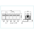 Personalización do conector de bloque de barrera terminal